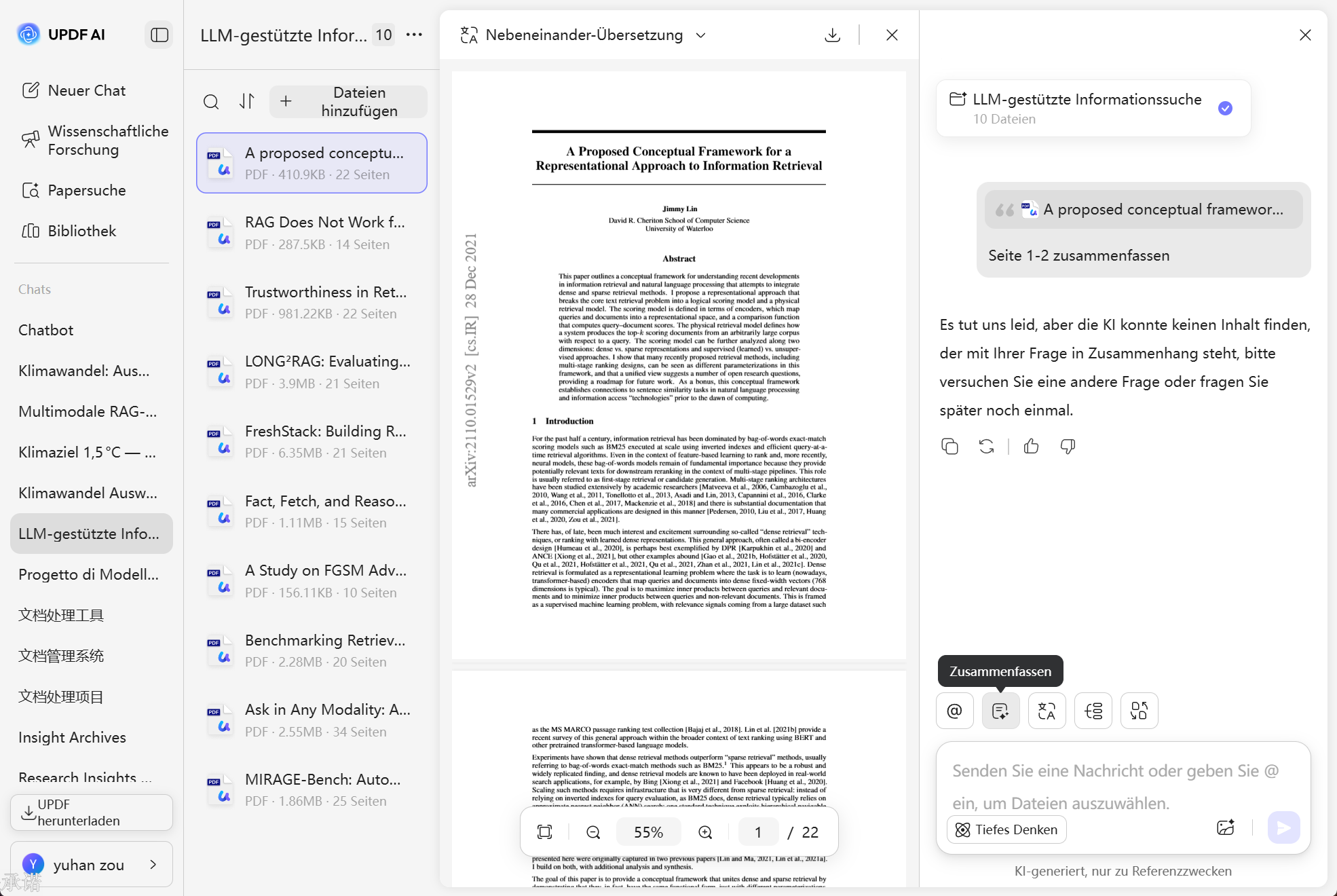 Chat-Projekt Web-Funktion updf