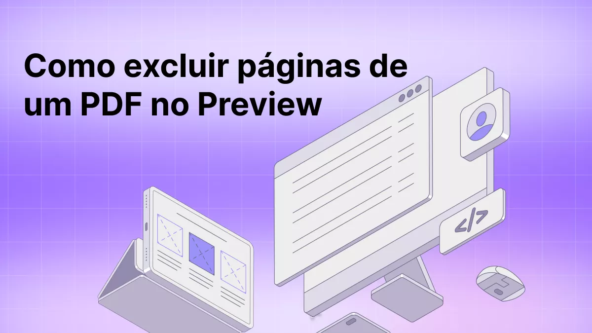 Como excluir páginas de um PDF no Preview (Guia detalhado)