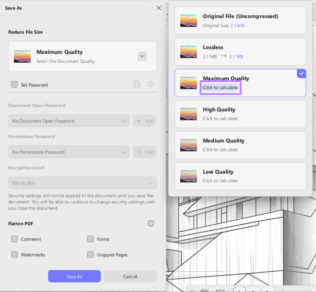 compressing pdf