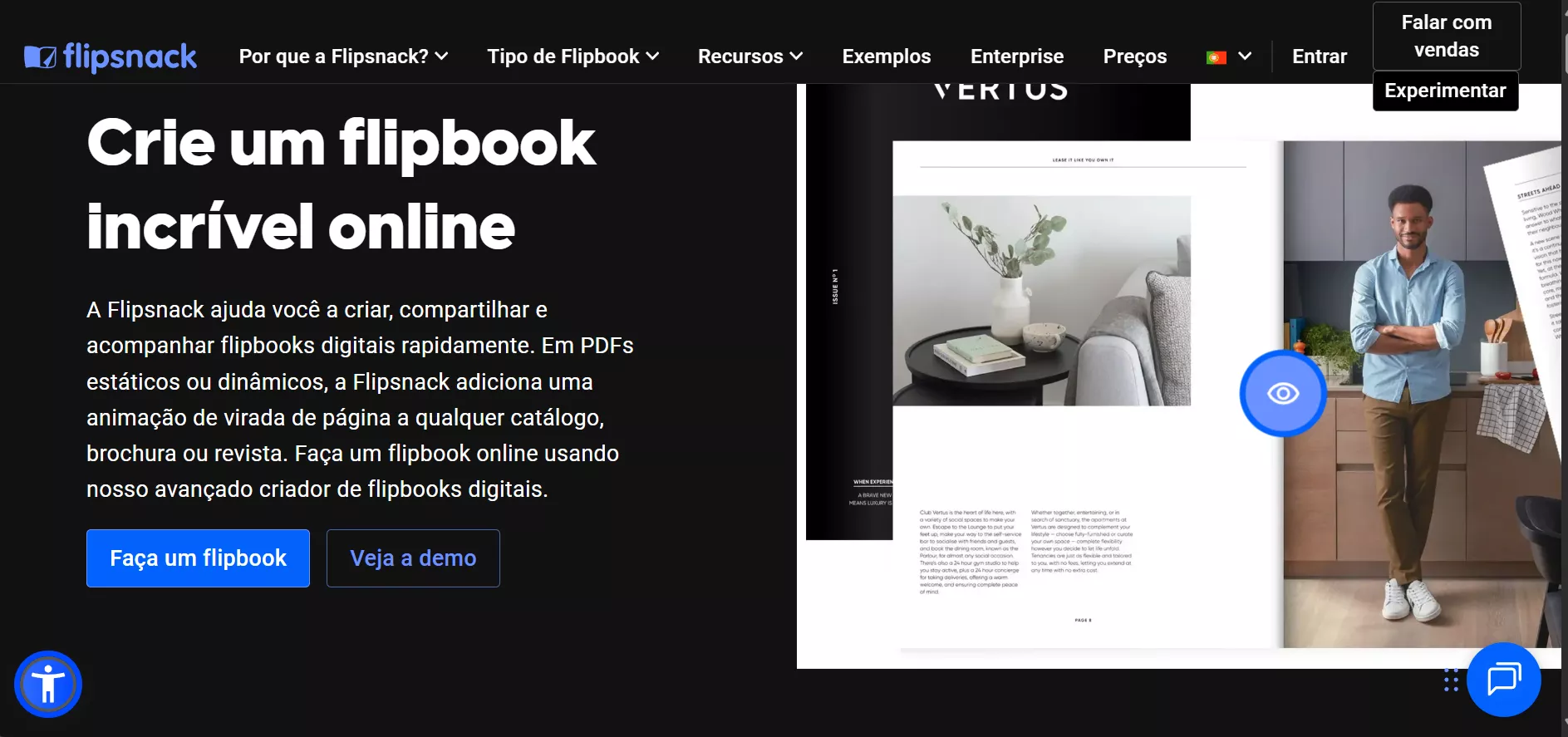 converter pdf em flipbook no flipsnack