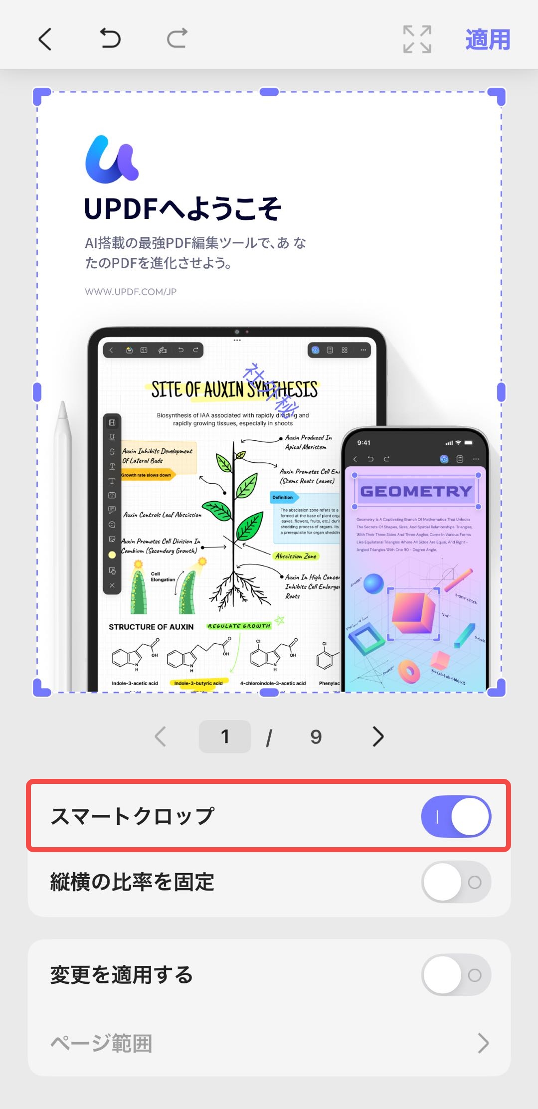 スマートクロッピング
