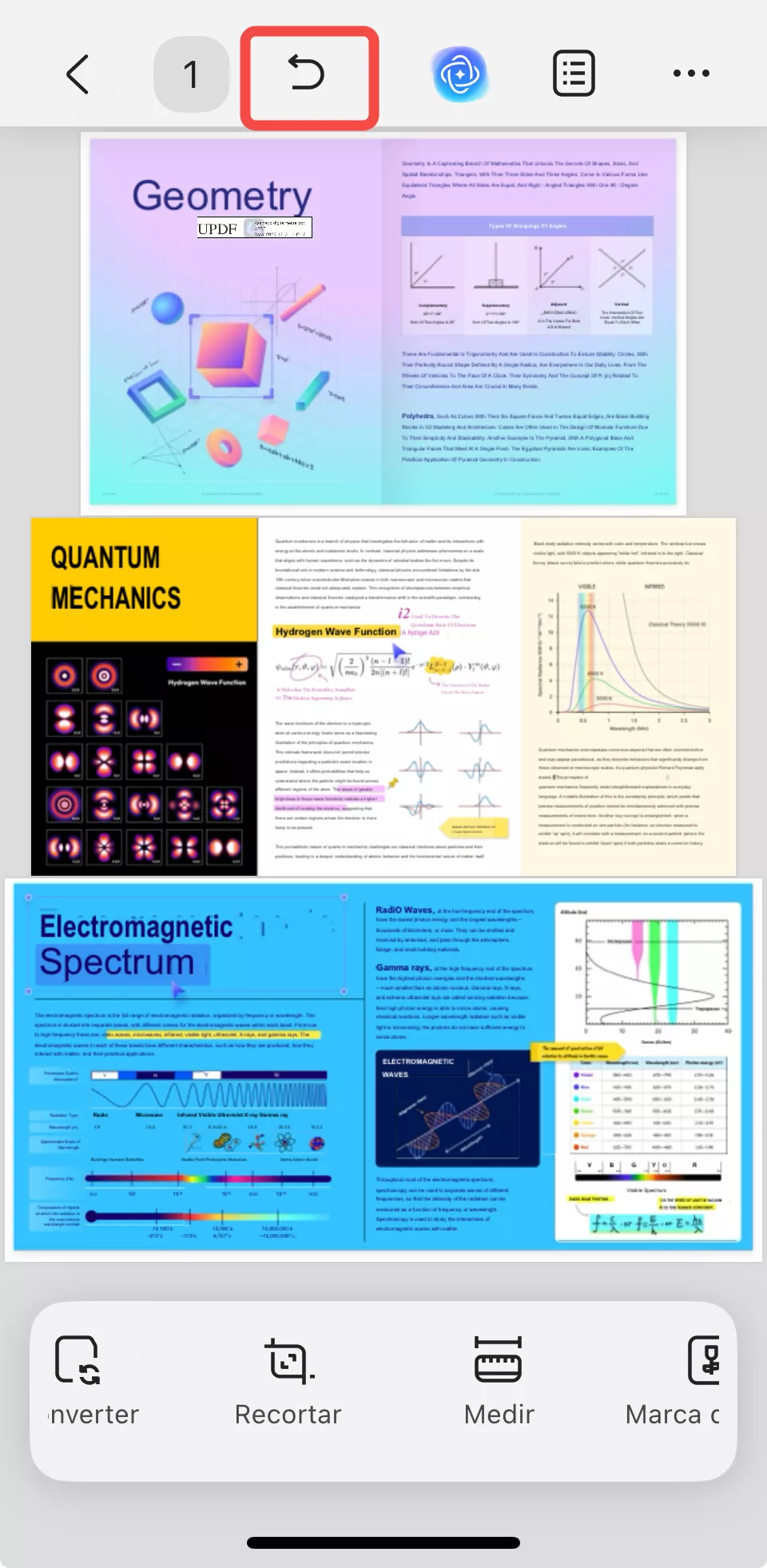 desfazer todas as alterações