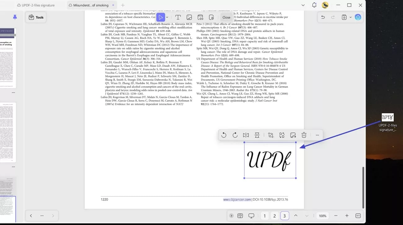drag drop signature other pdf
