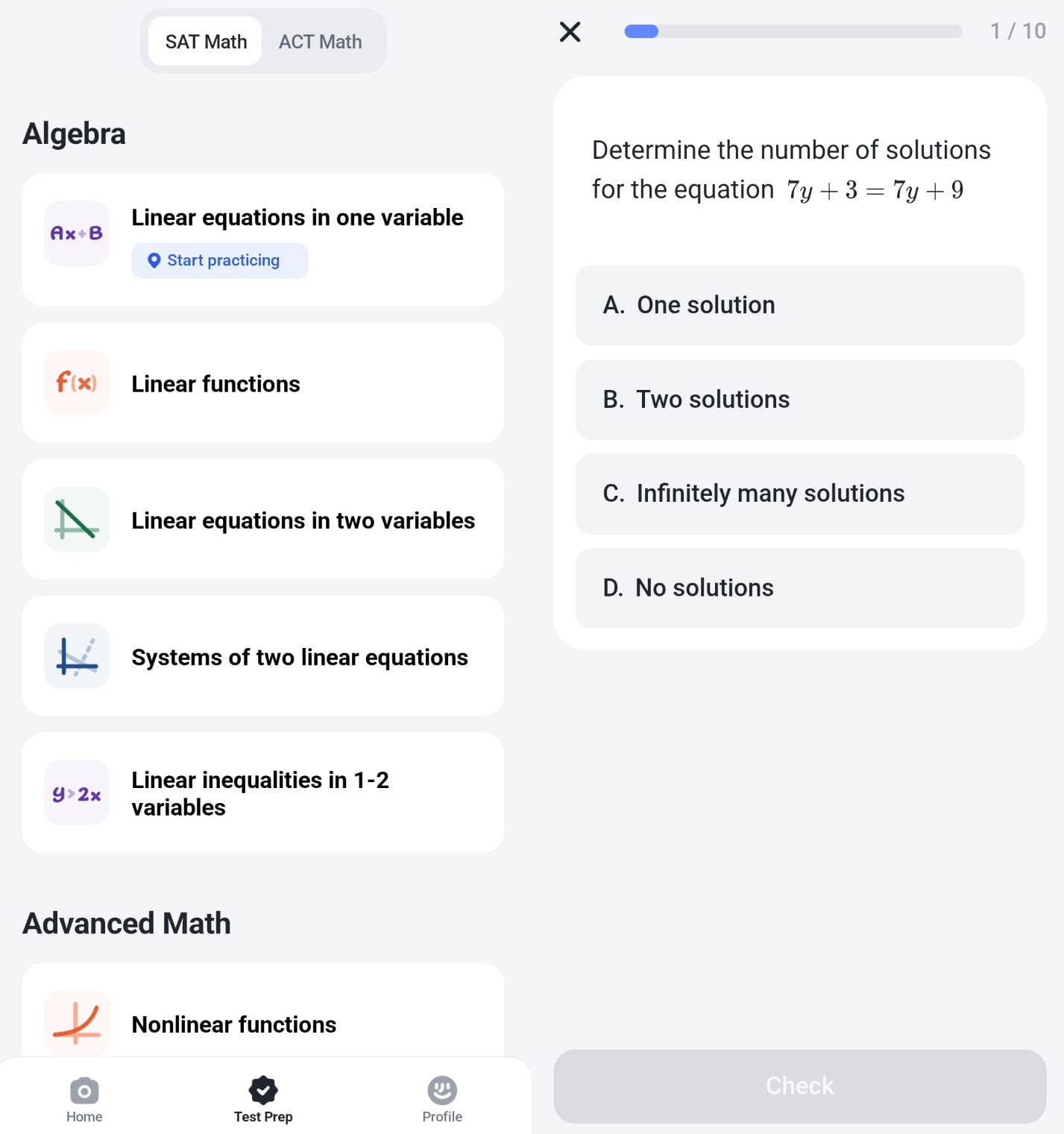 practice question bank