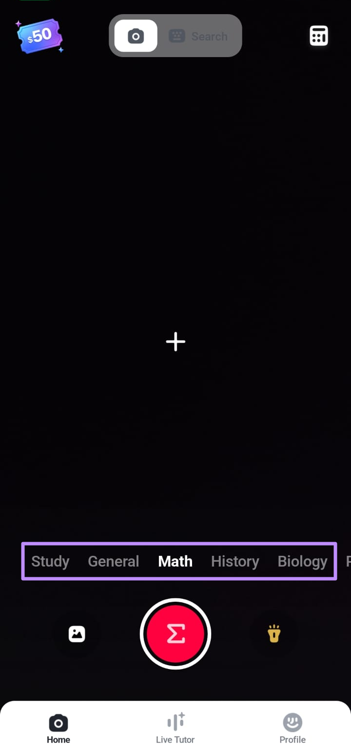 choose required subject