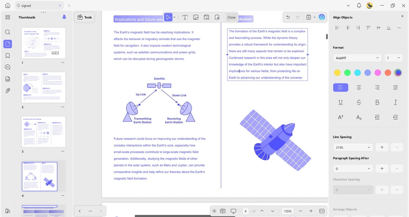 change text color font pdf files