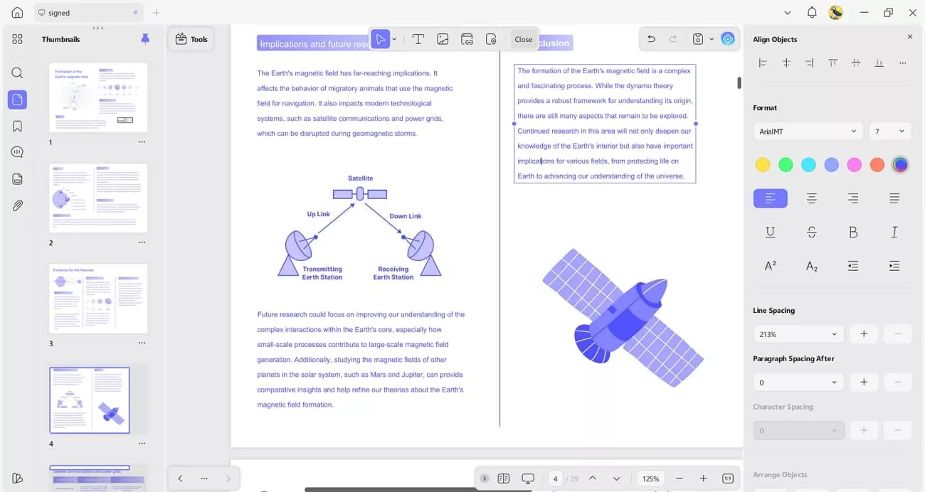 change text color font pdf files
