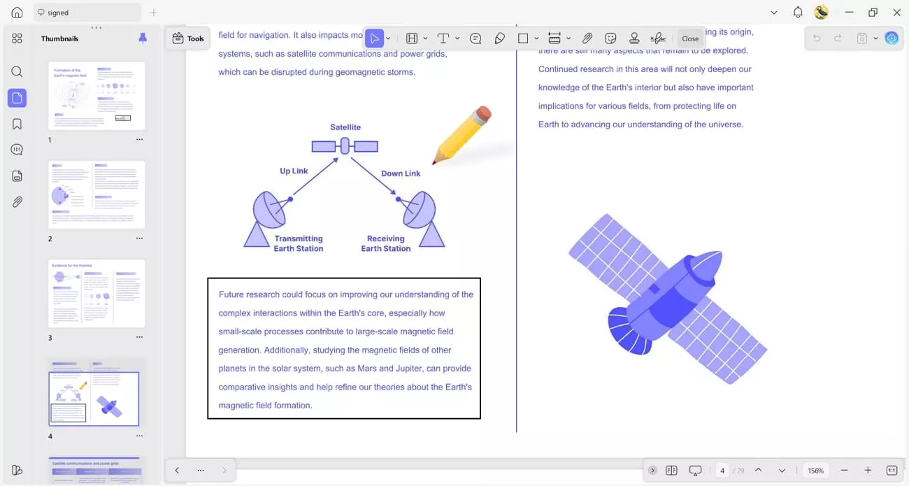 use updf add stickers
