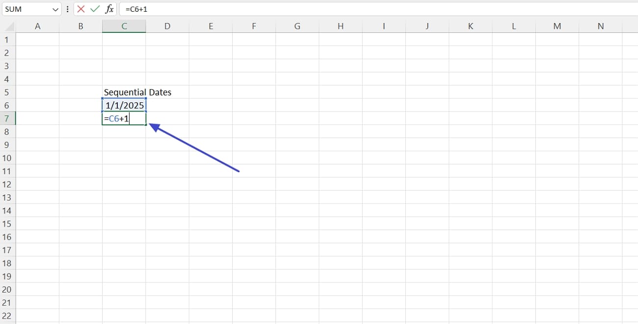 apply date formula excel