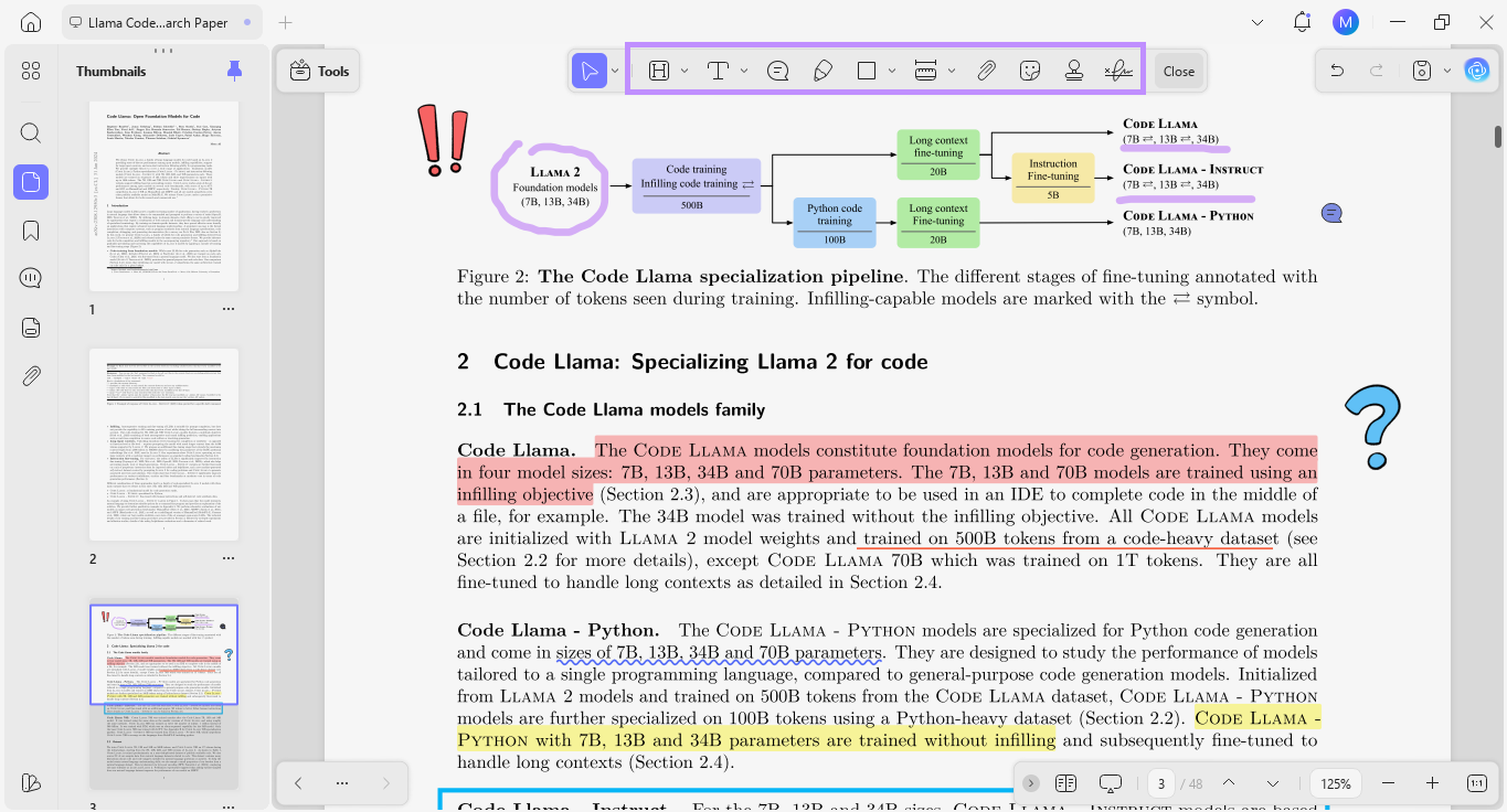 annotating papers with updf