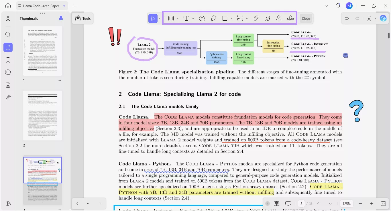 annotating papers with updf