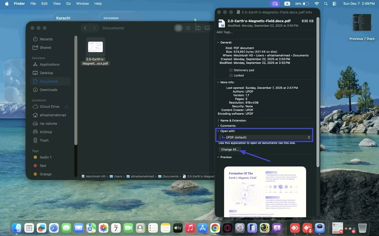 update pdf viewer permanently mac