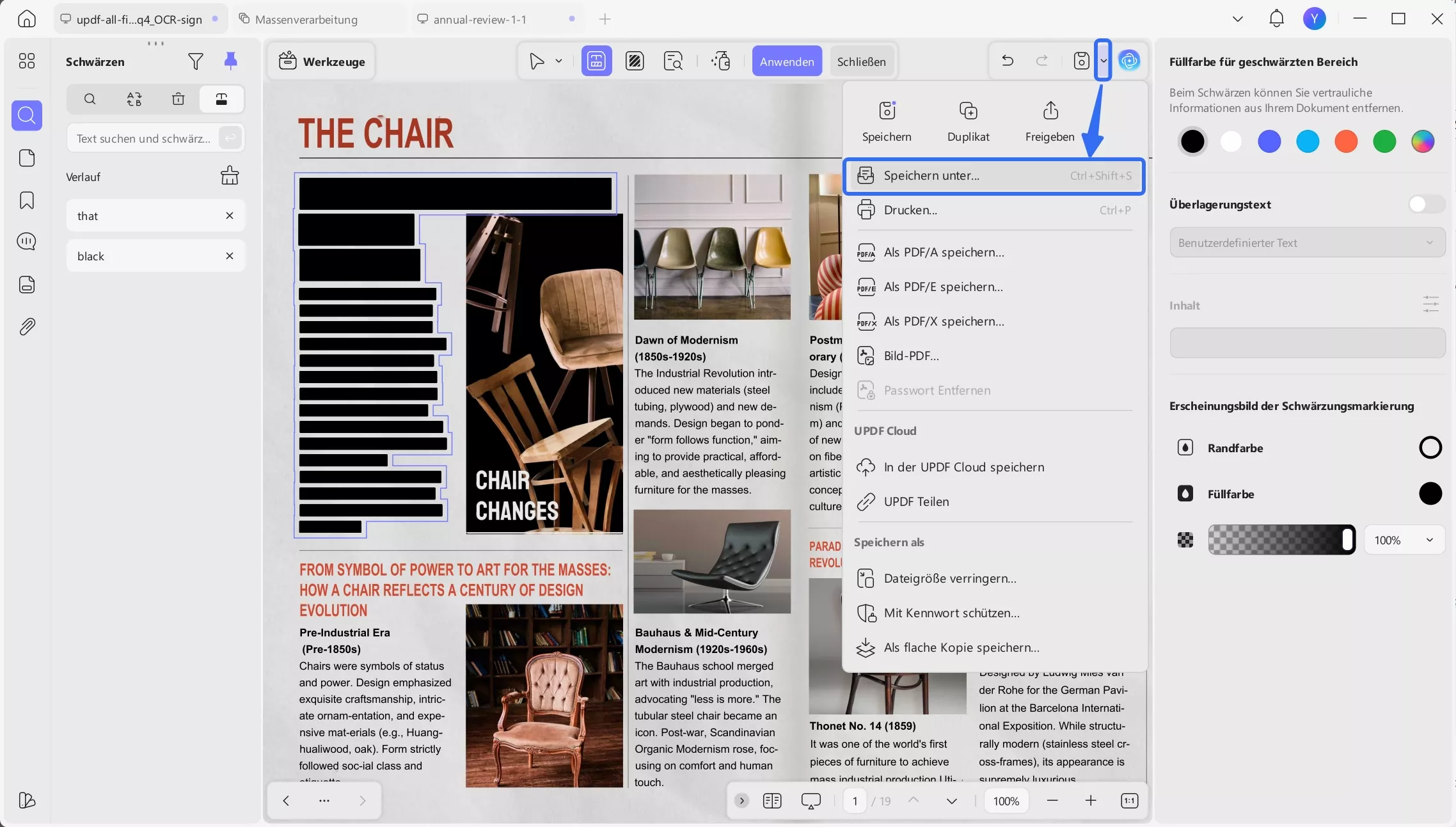 Wie man in der Vorschau redigiert und speichert