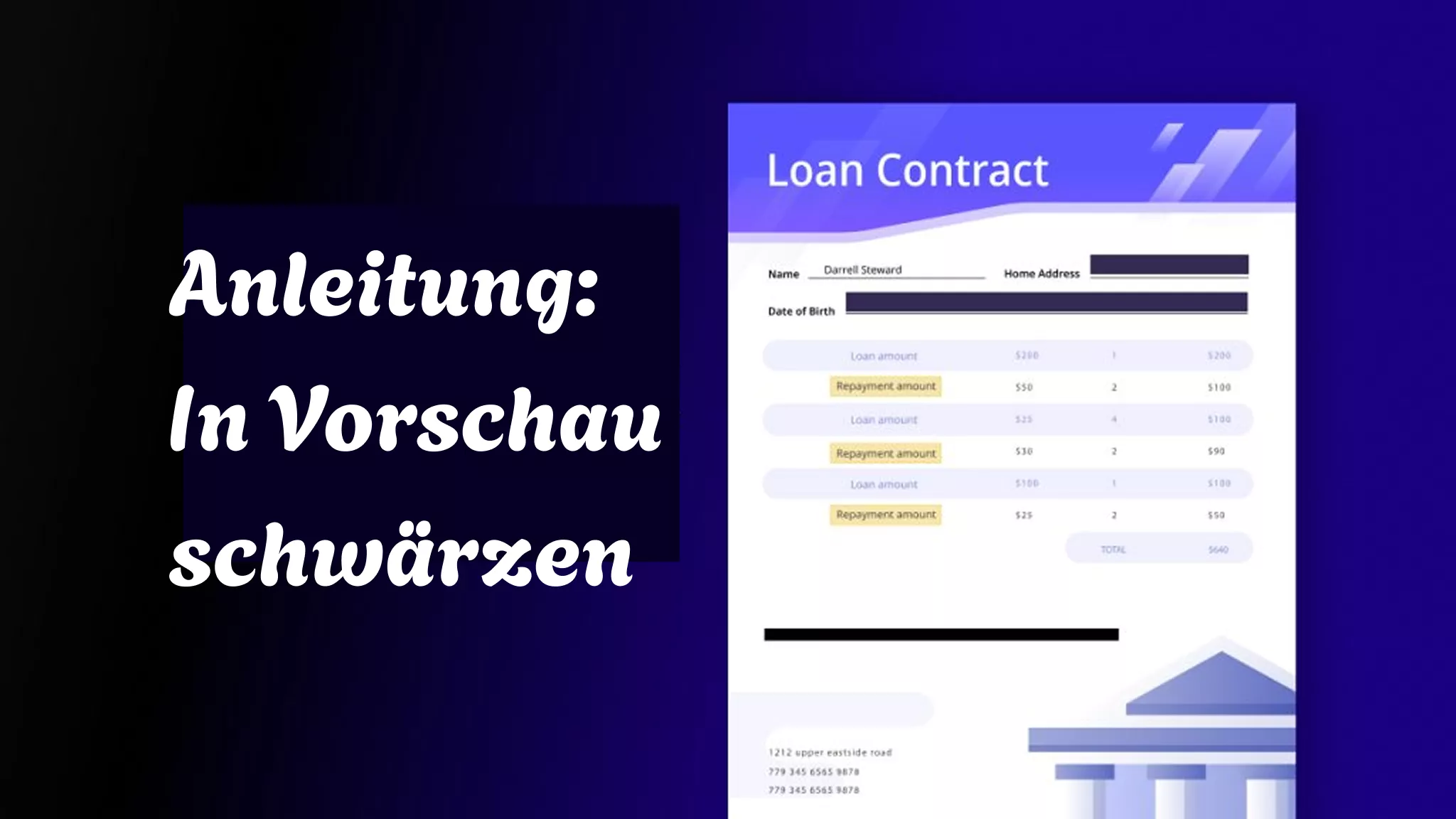 In Vorschau schwärzen – die ausführliche Anleitung