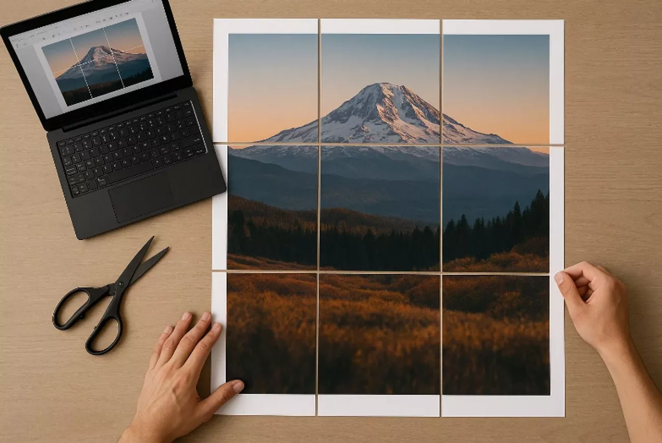 learn how to tile print