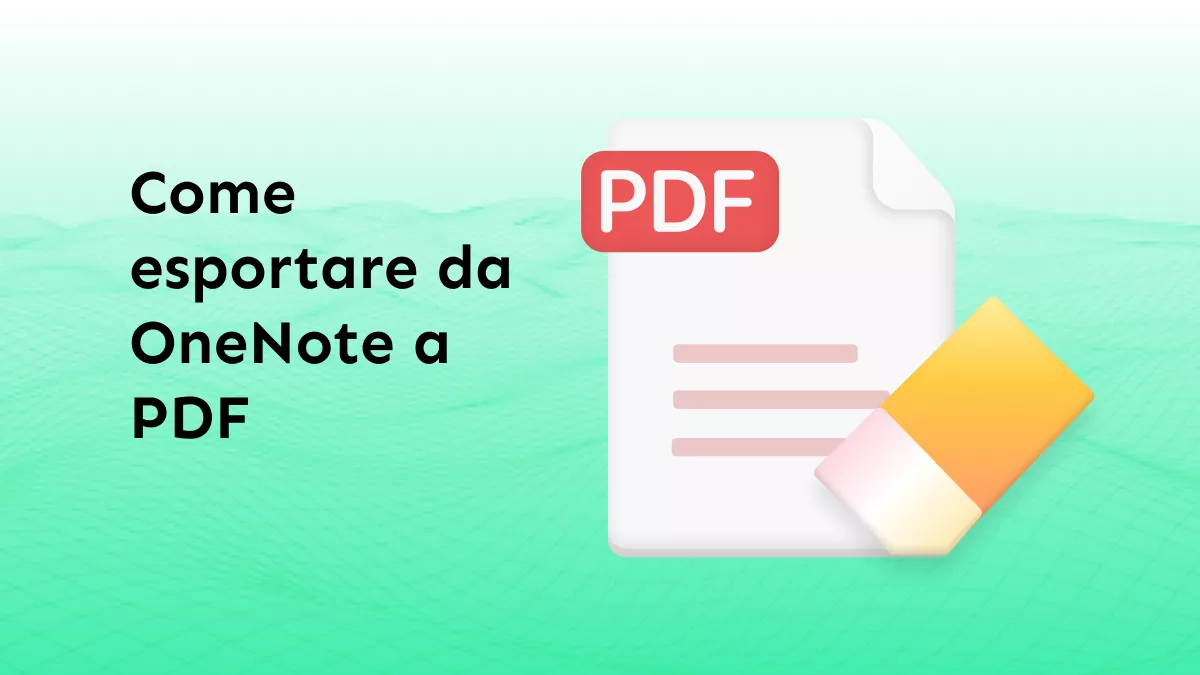 Come esportare da OneNote a PDF? (Passo dopo passo)