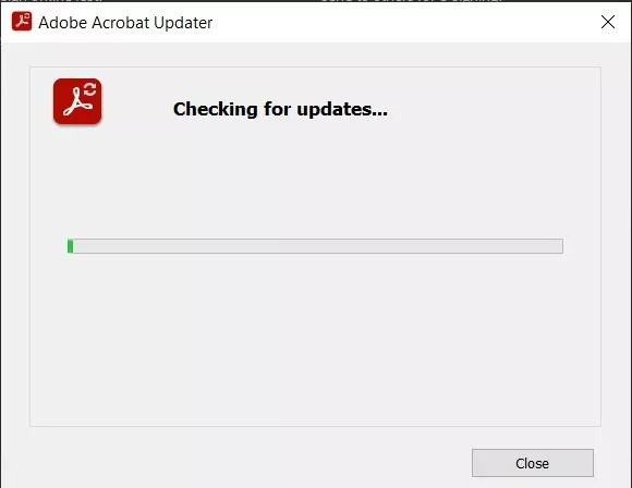 更新 Adobe Acrobat​