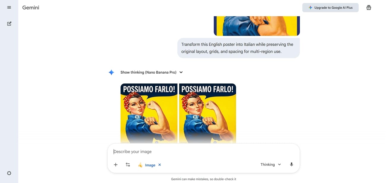 나노 바나나 프로 언어 전환
