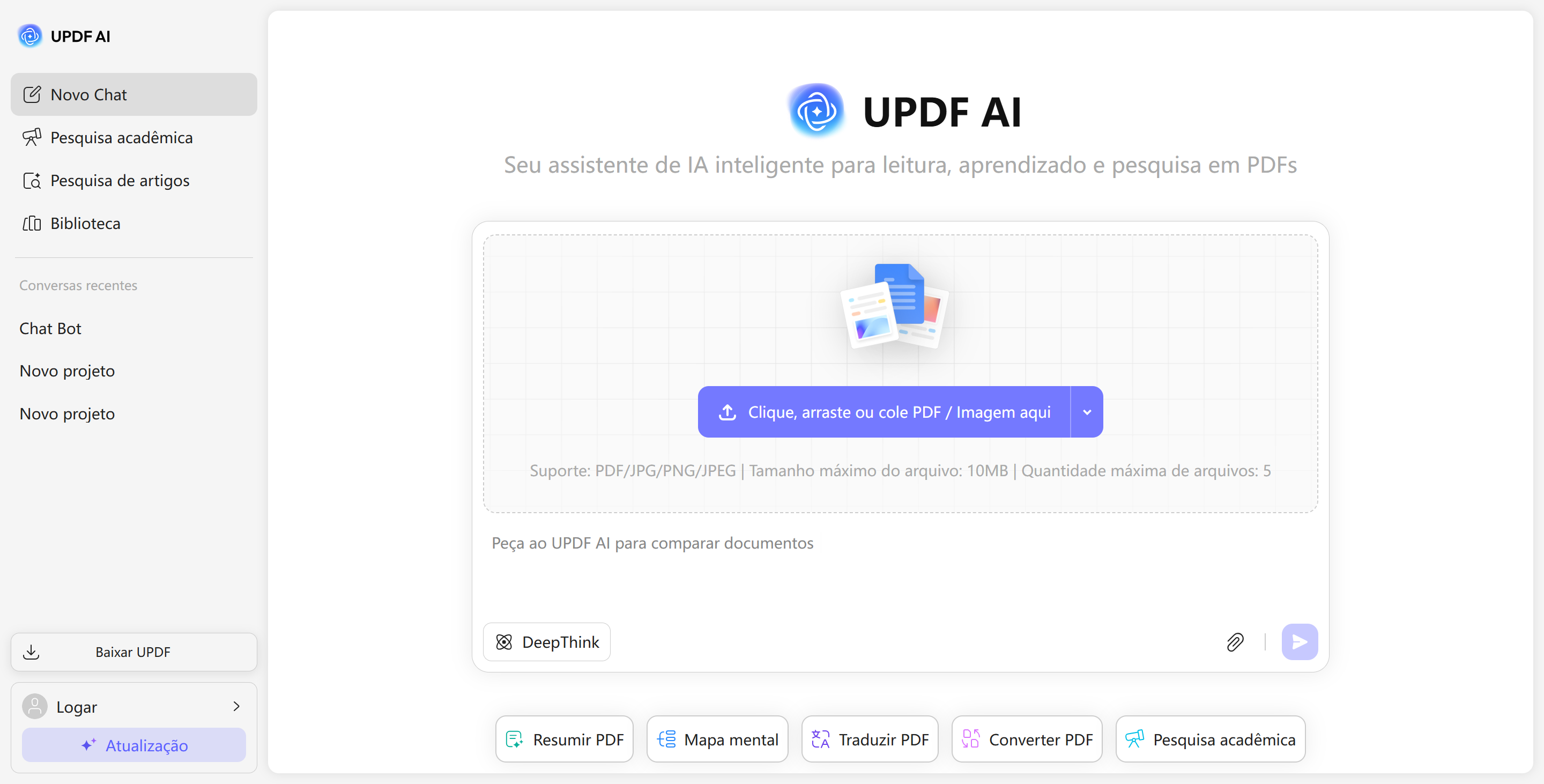 novo chat