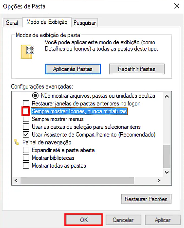 desmarcar "mostrar manipuladores de visualização" no painel de visualização