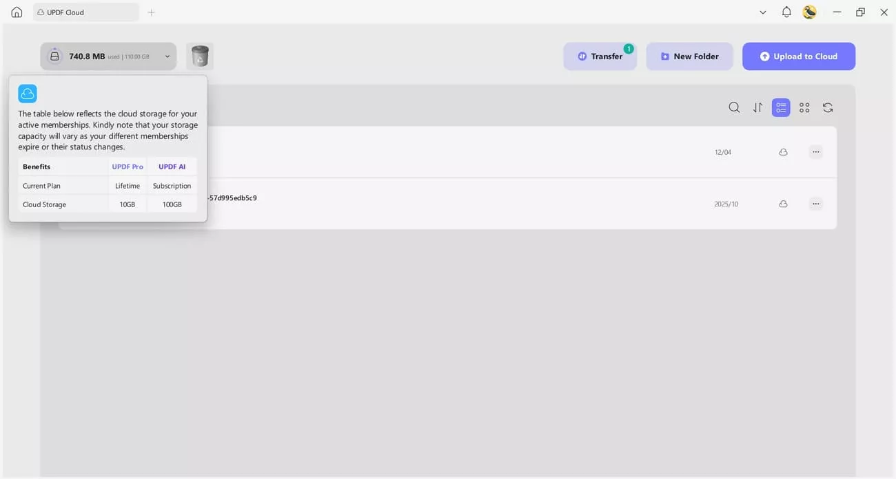 access same file many devices updf cloud