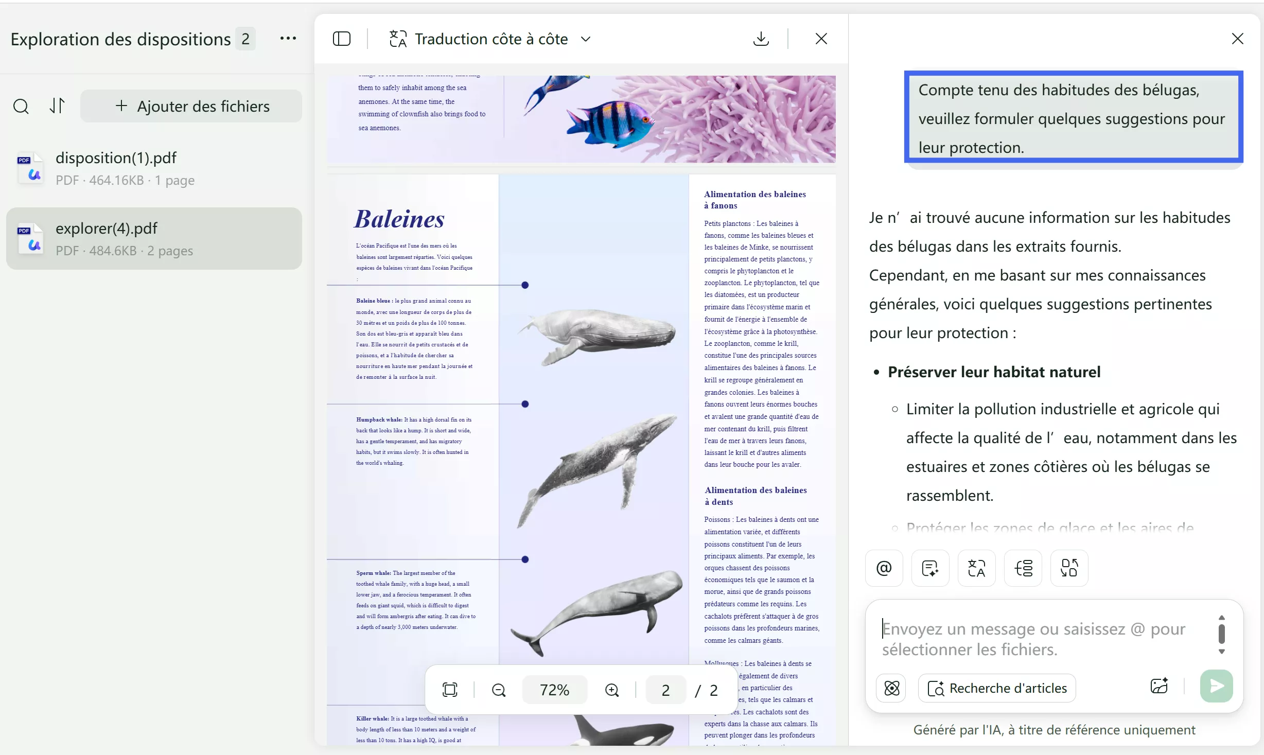 extraire les points clés