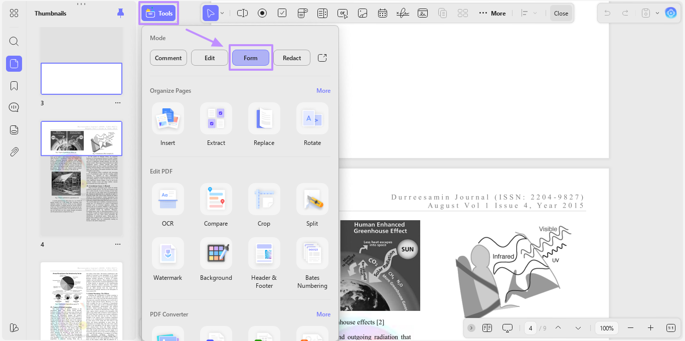 selecting tools