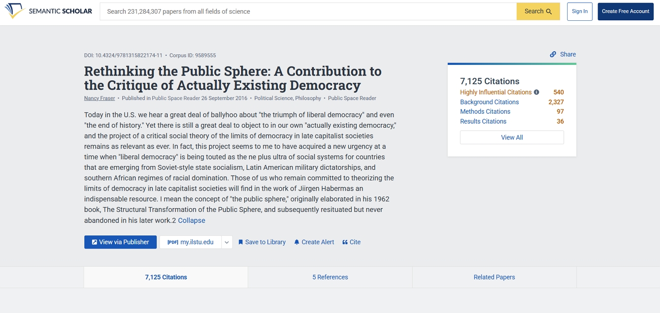 article review semantic scholar