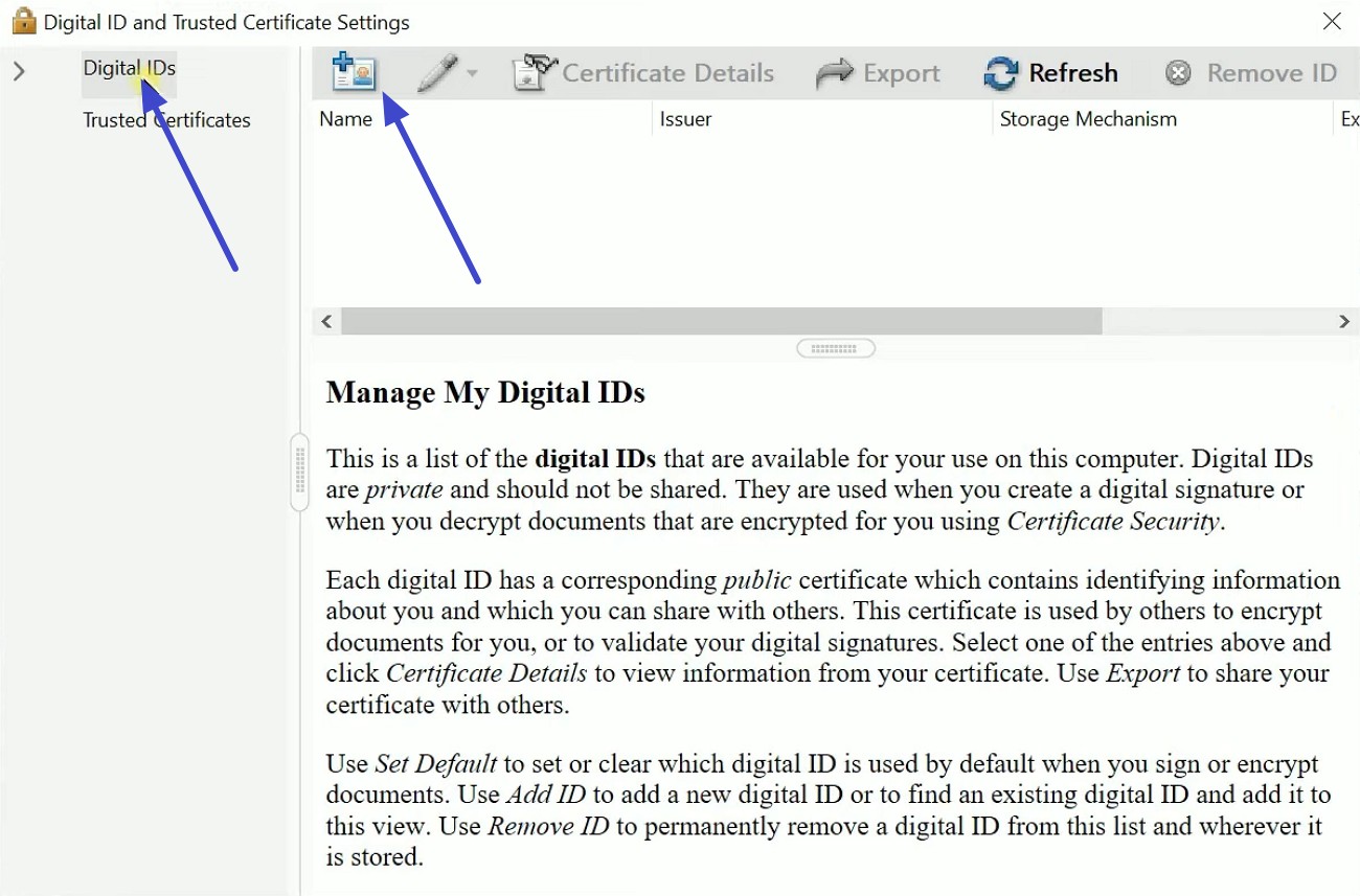 choose digital ids