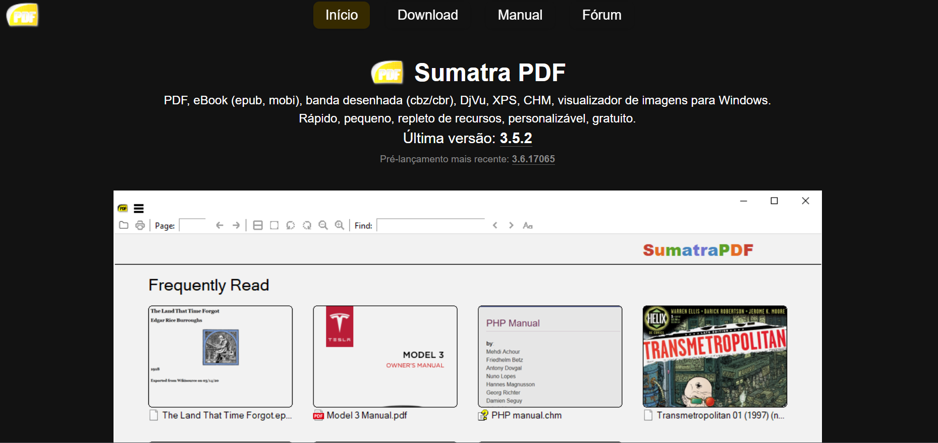 alternativas de código aberto ao adobe acrobat sumatra