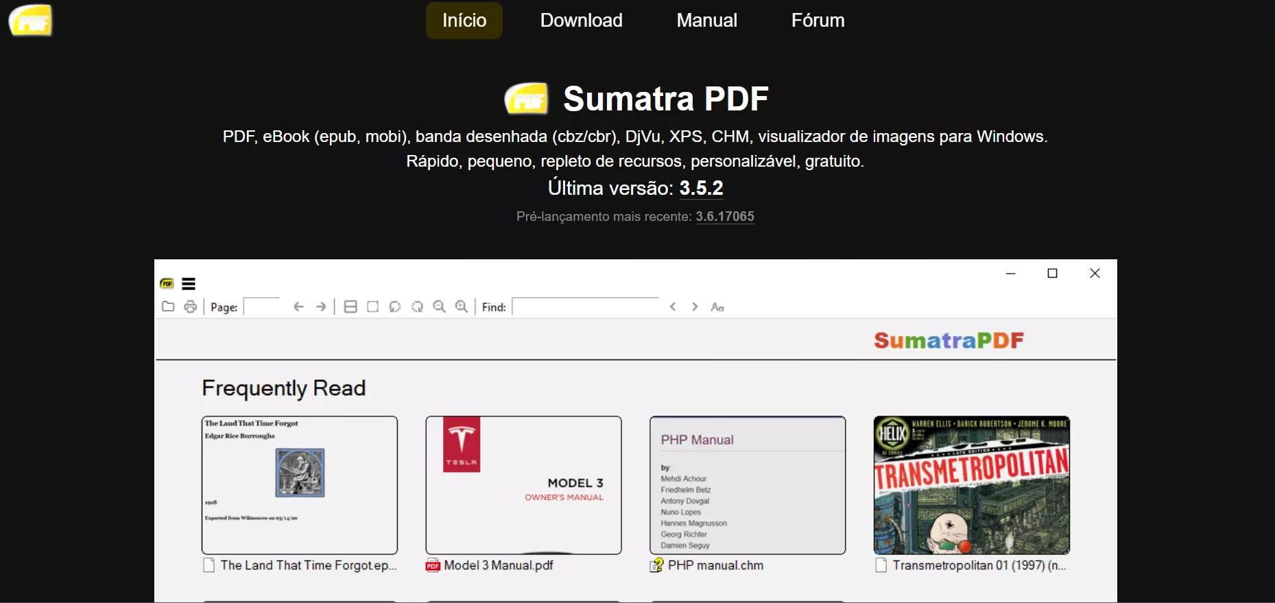 alternativas de código aberto ao adobe acrobat sumatra