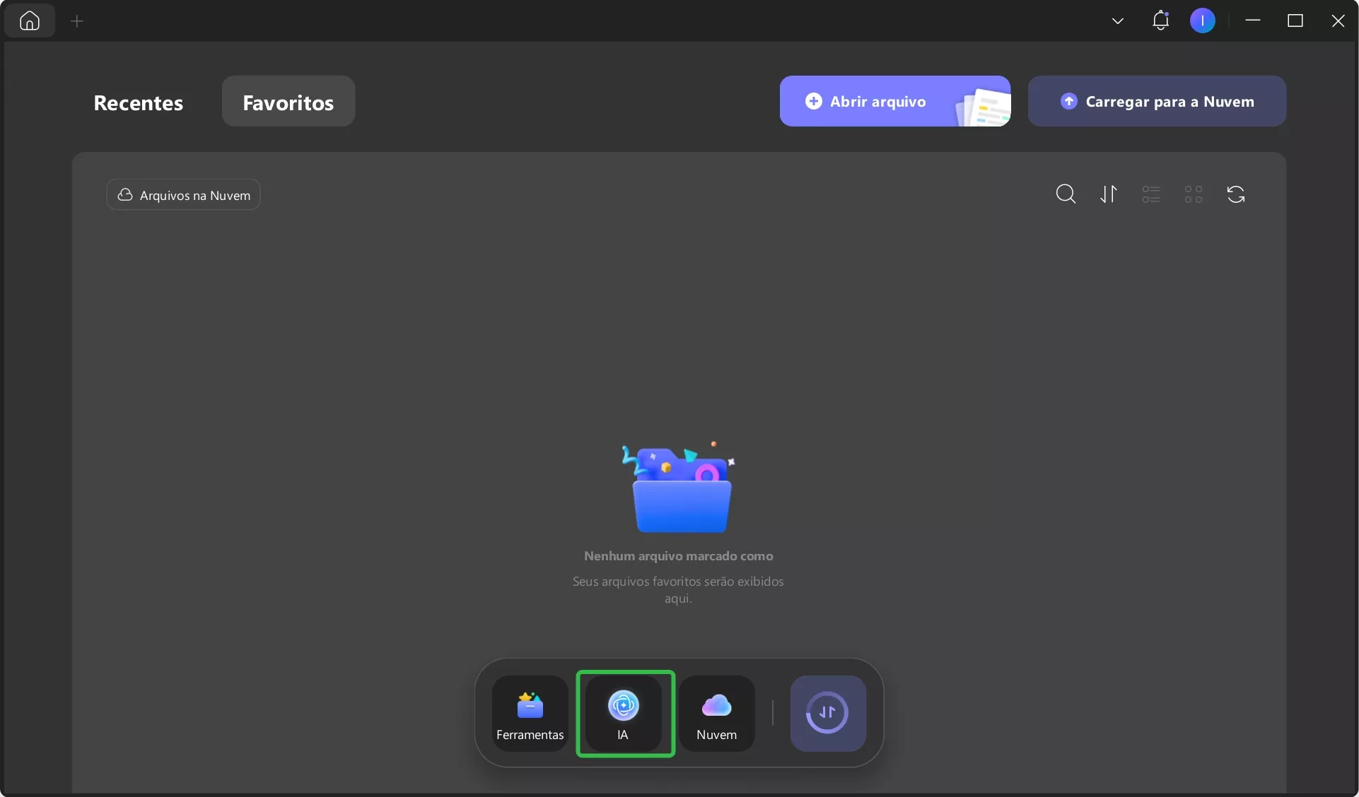 selecionar assistente de ia