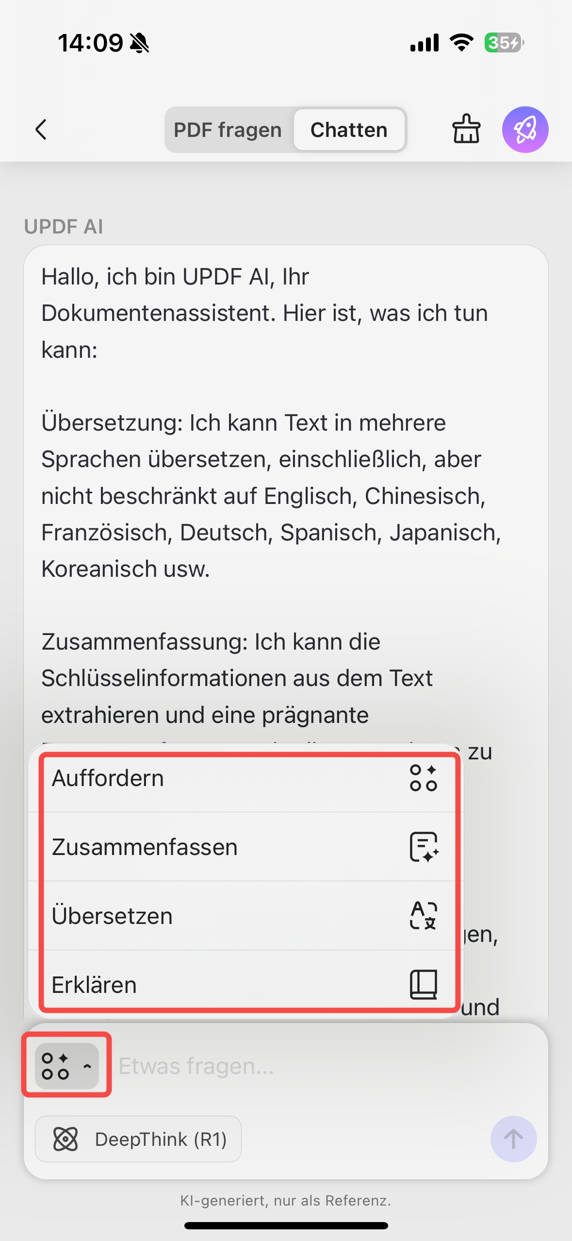 Mit PDF chatten