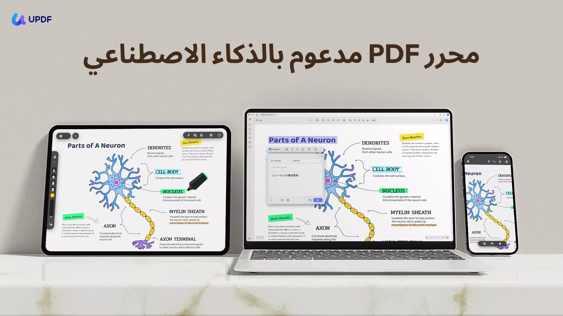 PDF بشكل احترافي. وتُعد UPDF واحدة من أفضل الأدوات الشاملة التي