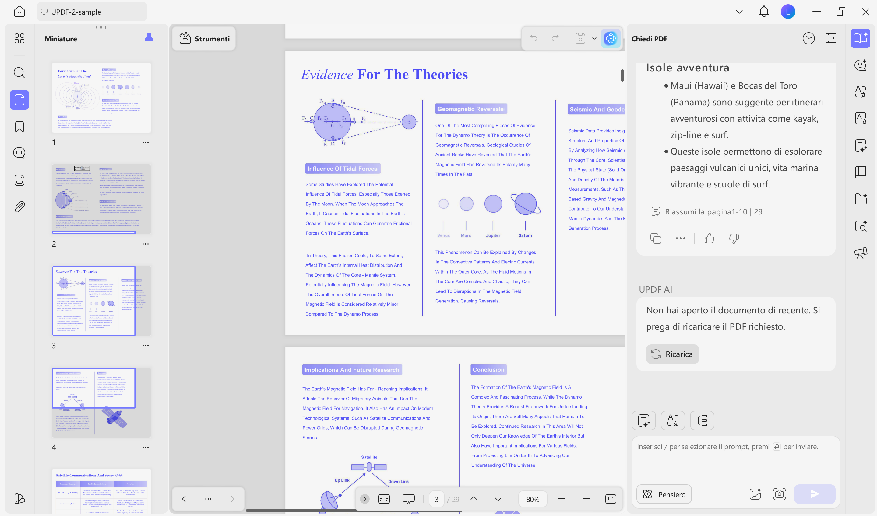 open pdf within updf ai on windows