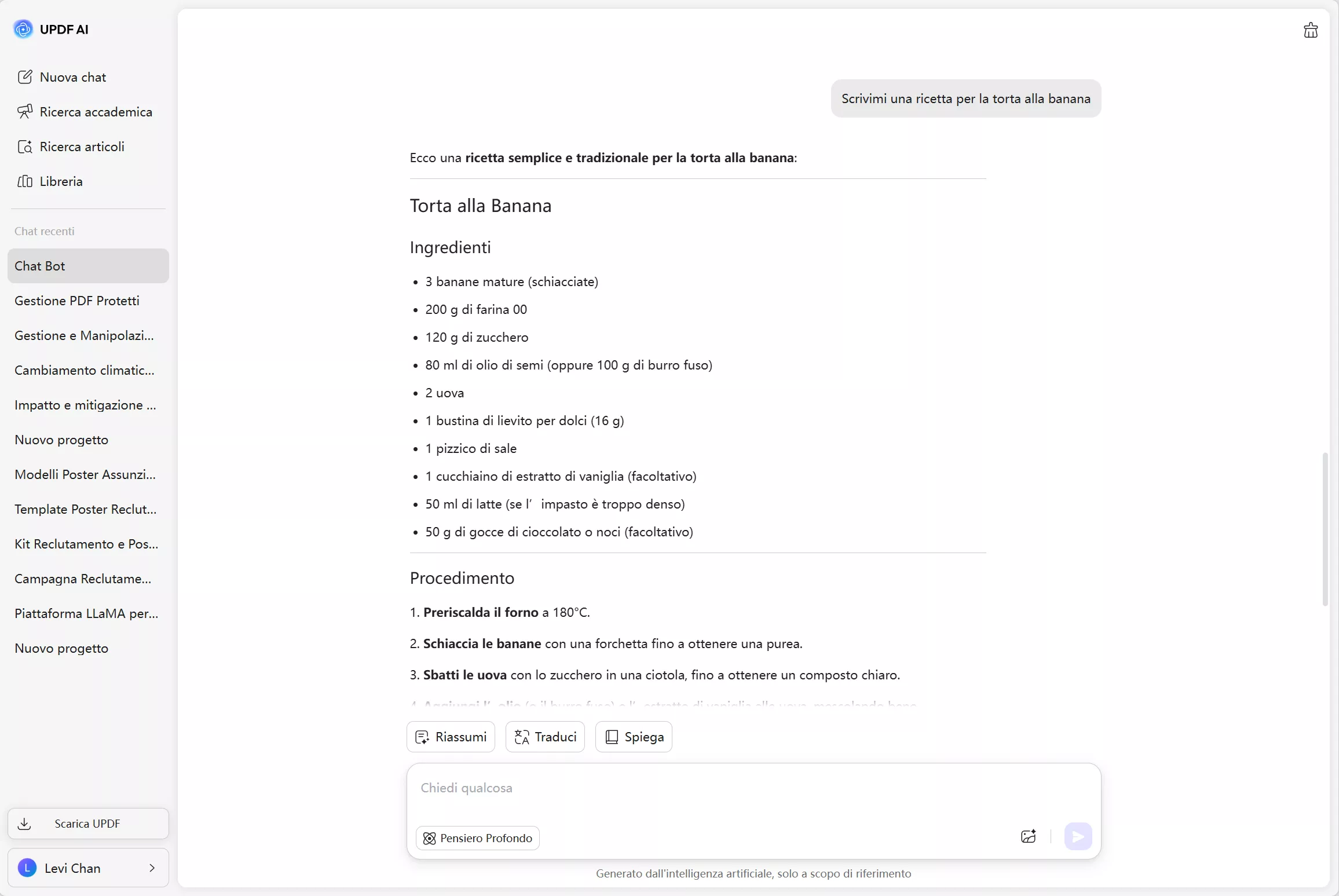 ask for anything with UPDF’s Online AI Assistant