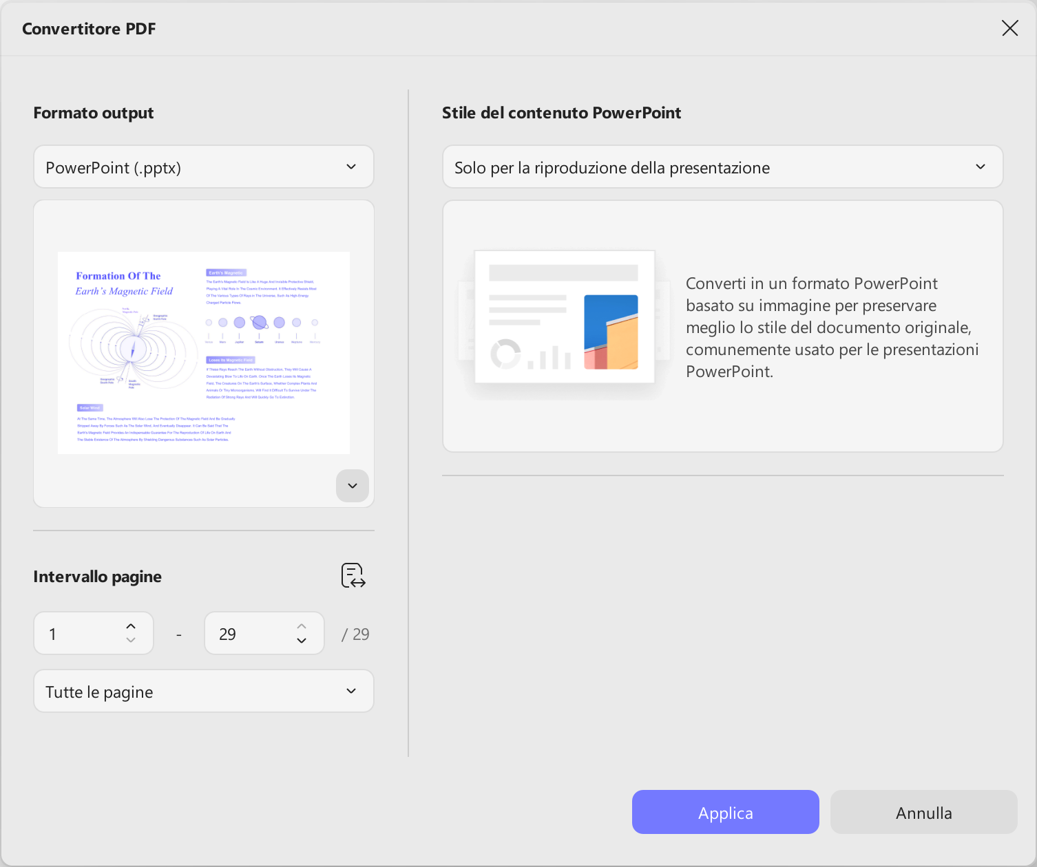 convert pdf to ppt without changing font updf output format