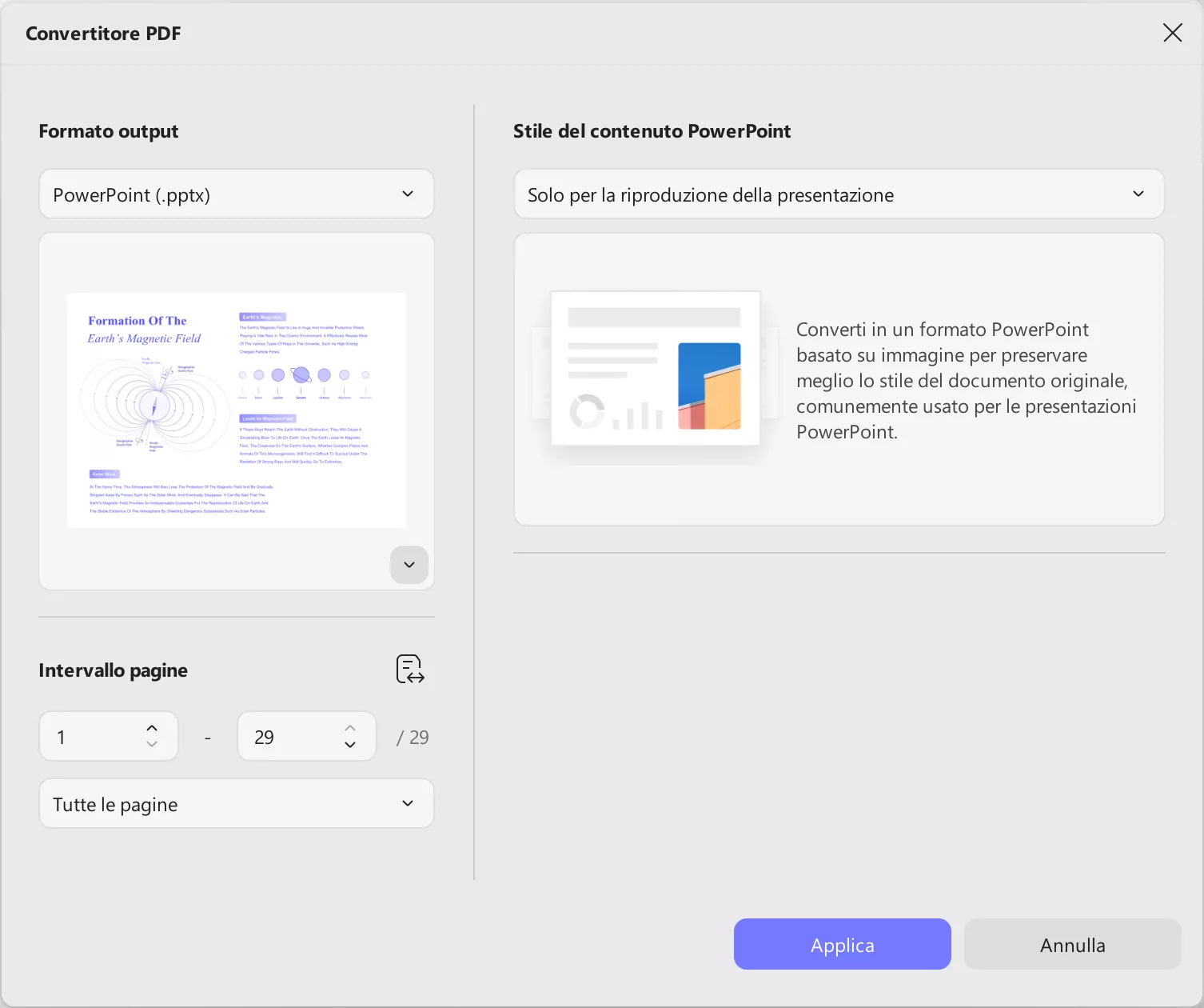 convert pdf to ppt without changing font updf output format