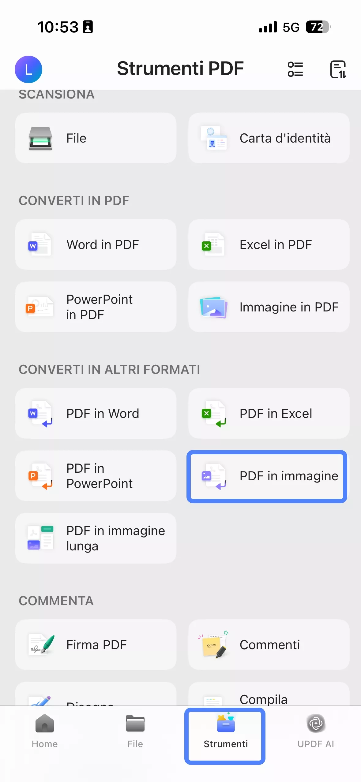 convert to image ios 