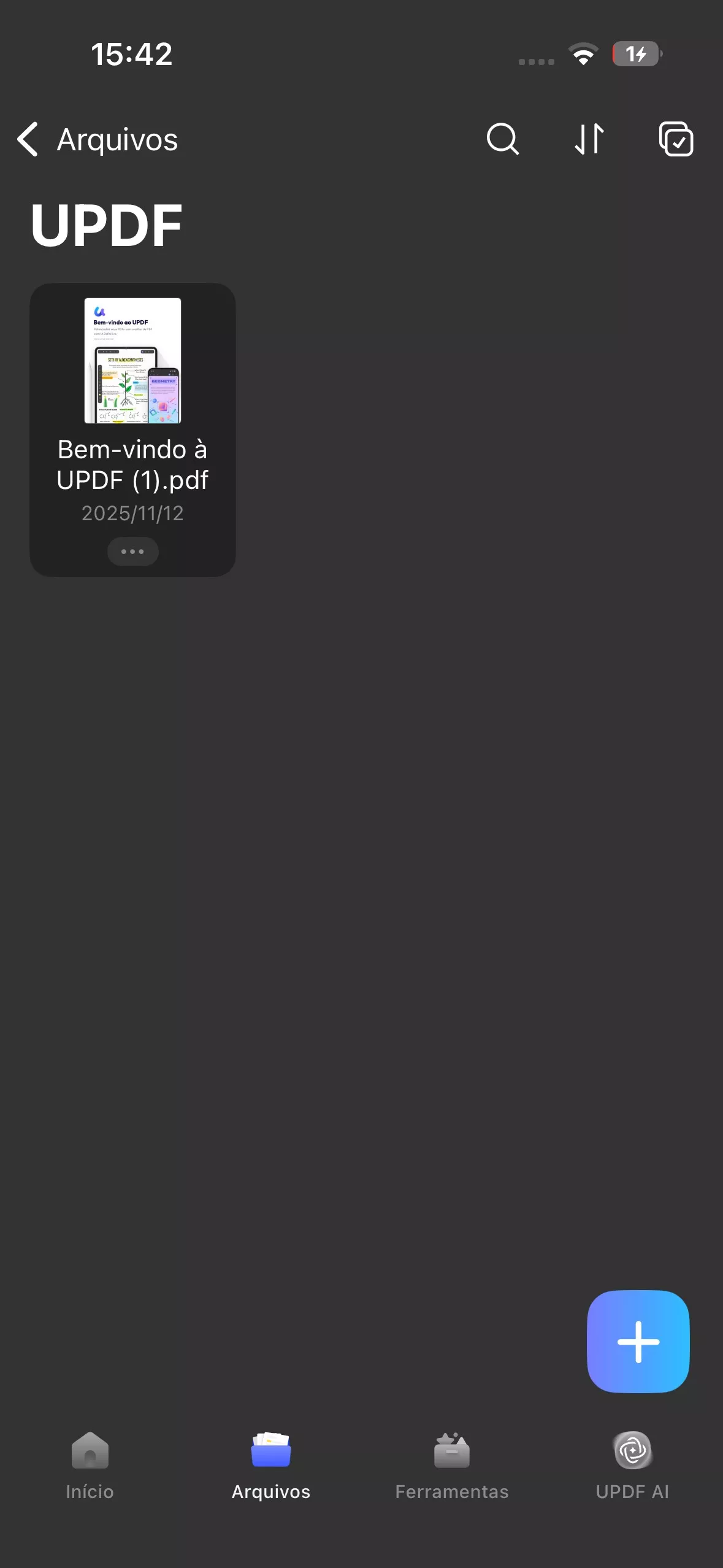 updf converter pdf no celular