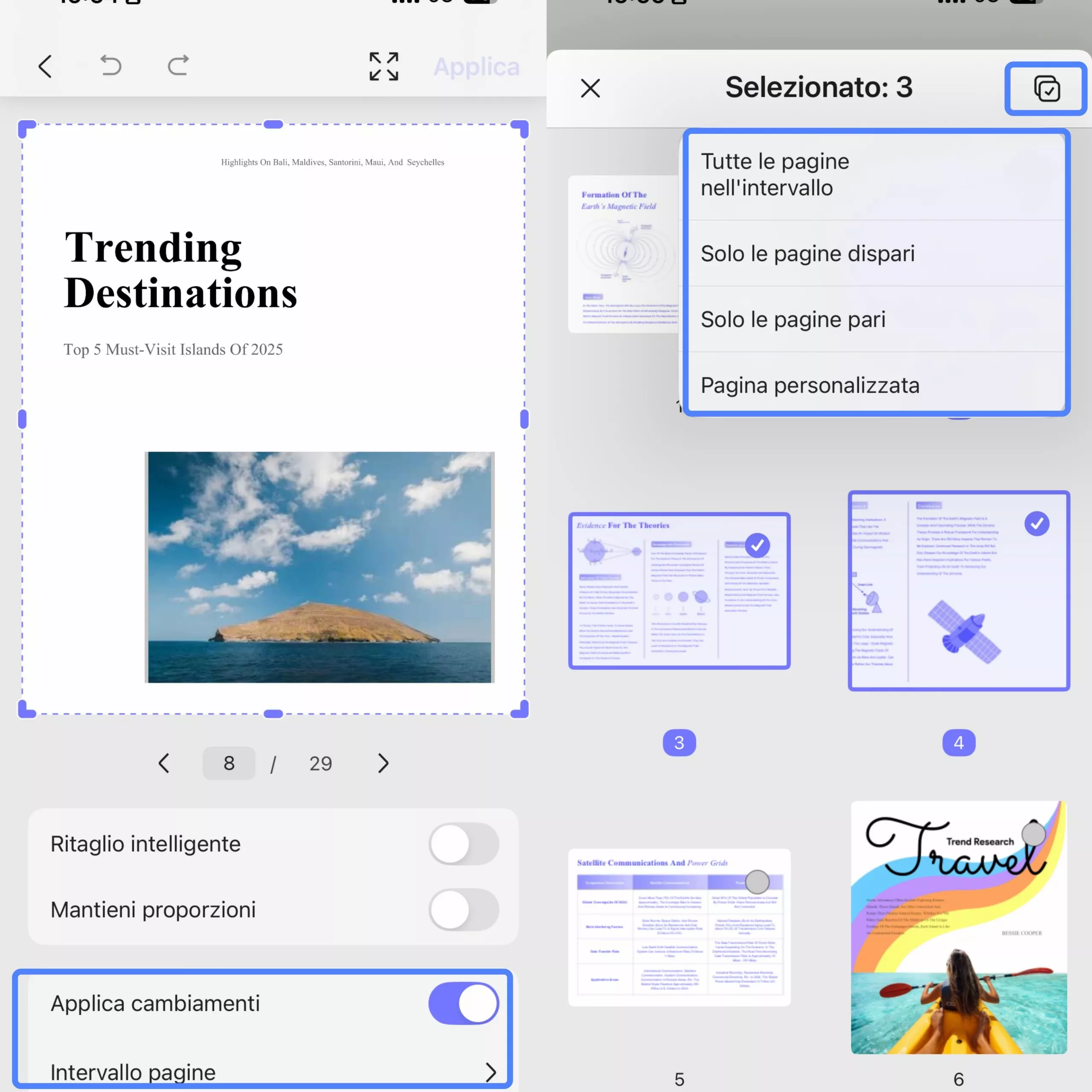 cropping multiple pages pdf