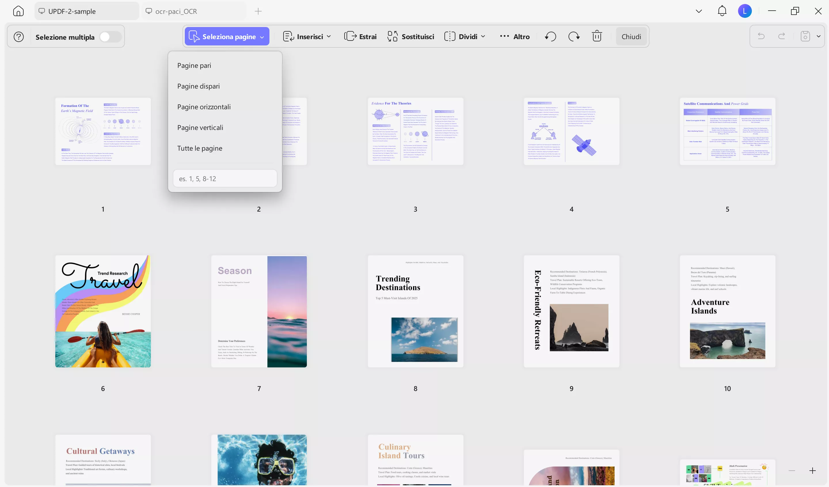 how to delete a pdf page in preview select pages
