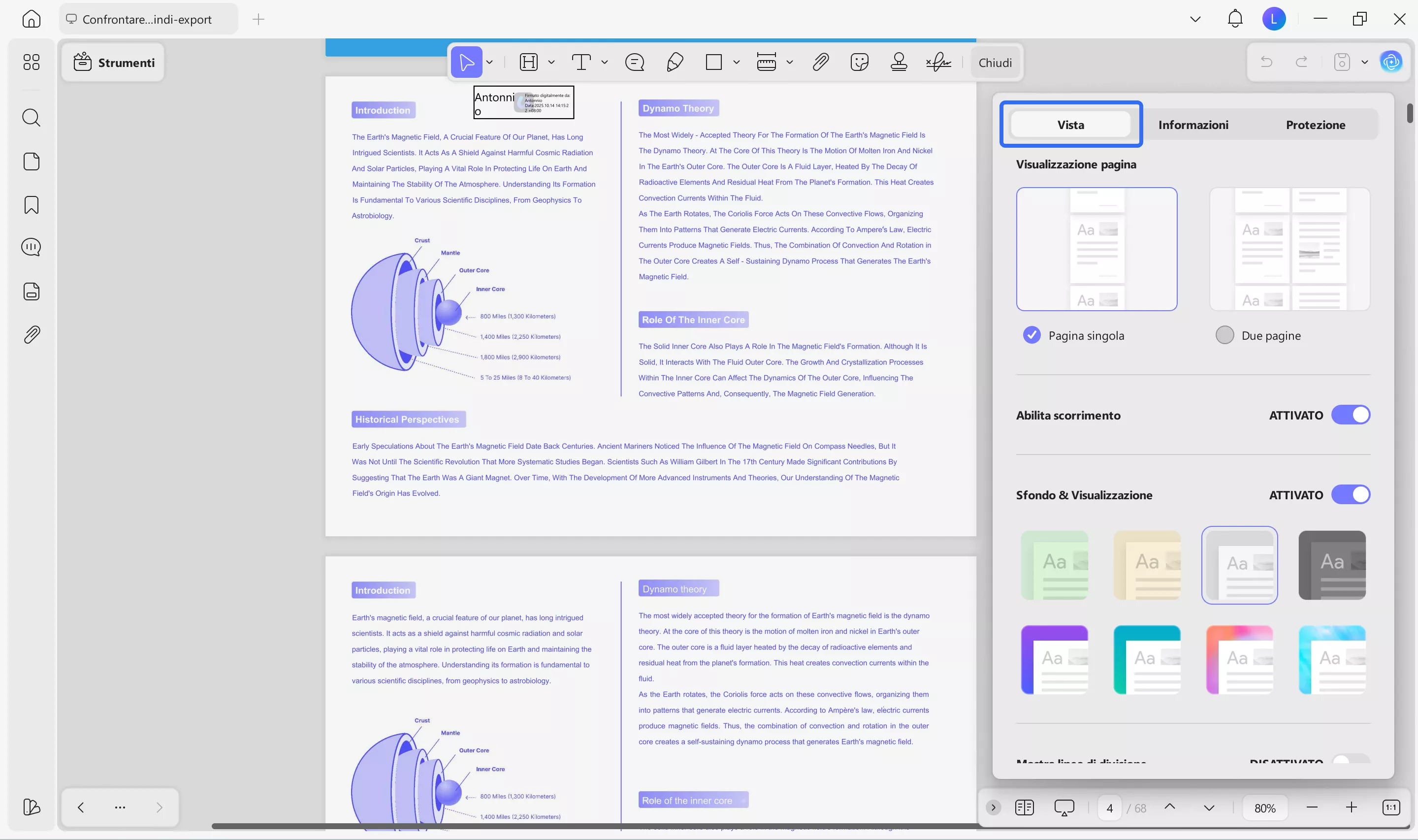 change the display settings updf windows