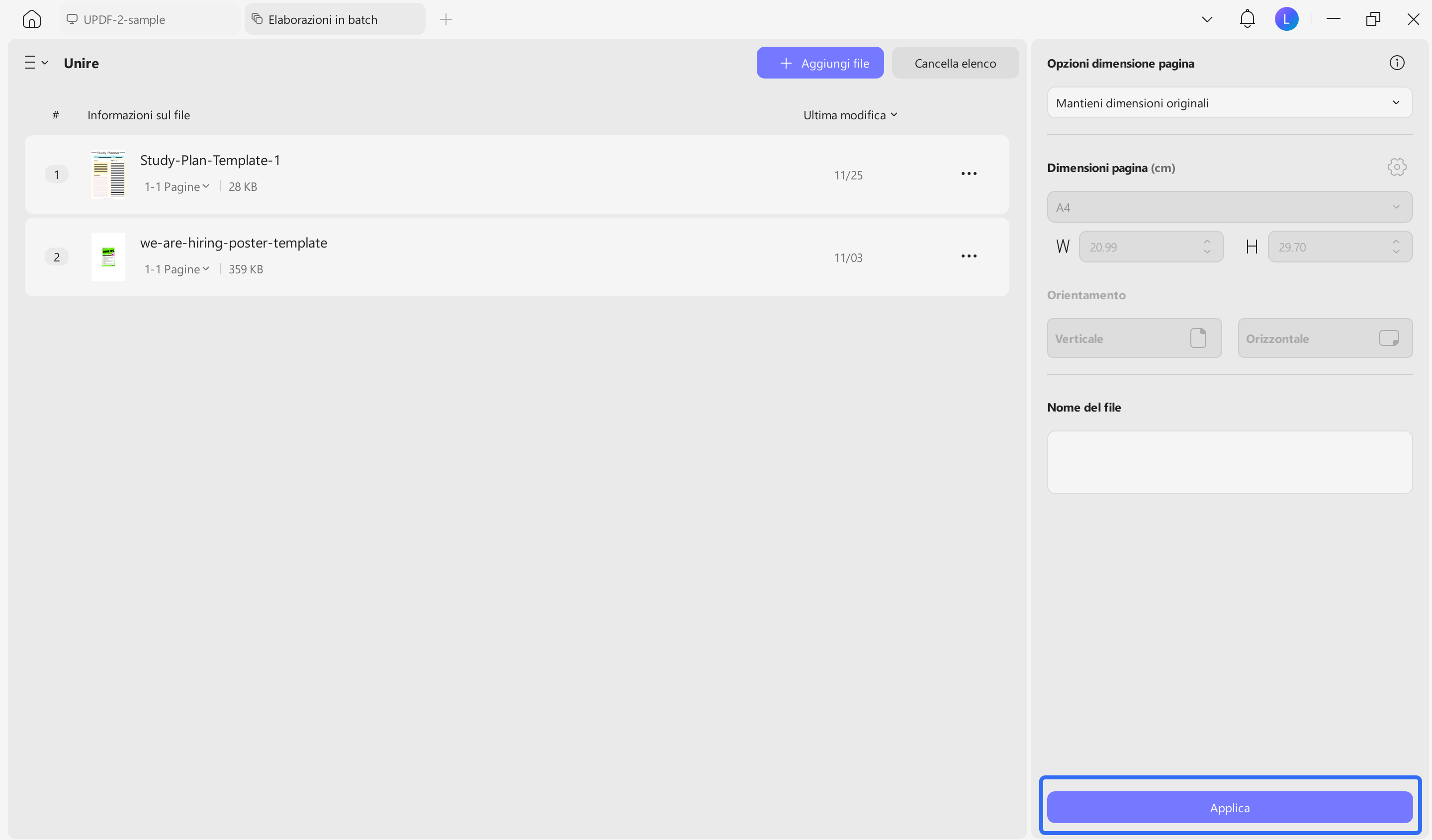 Image Alt: save merged pdf updf windows