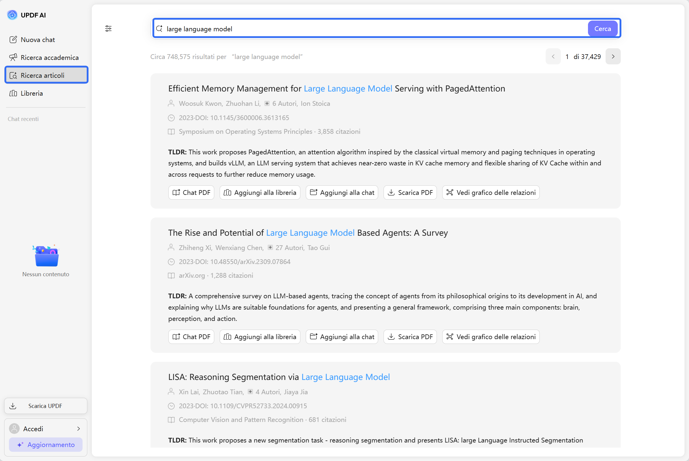 Paper search updf ai online
