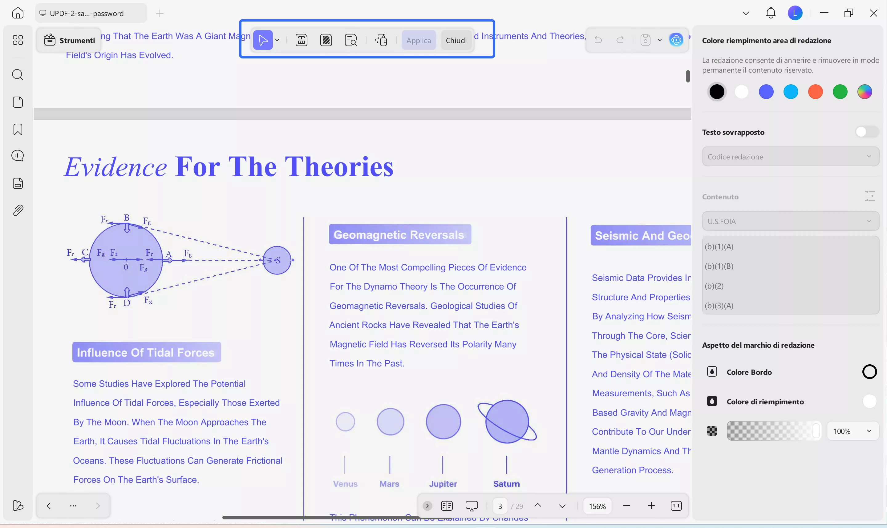 select redact method