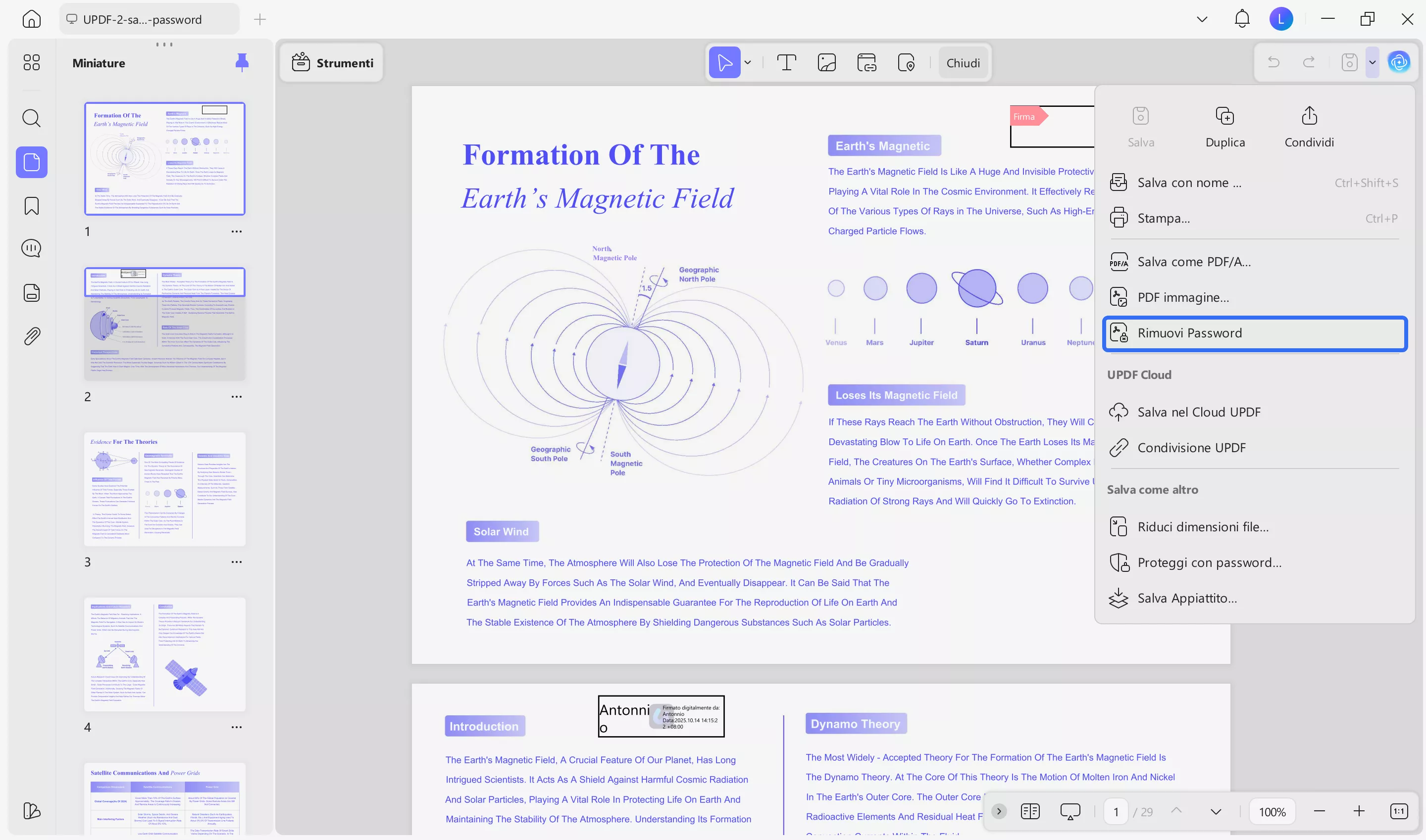 how to delete a pdf page in preview remove security