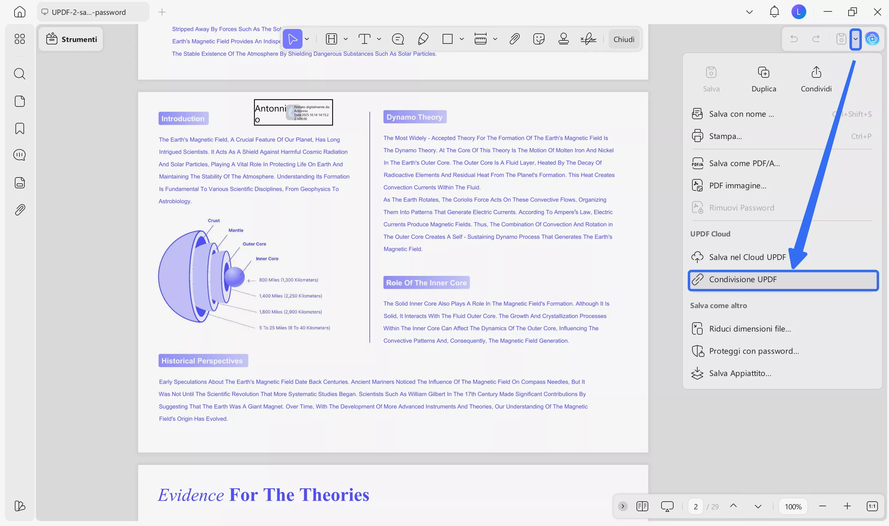 how to share a pdf as a link with share this file with others icon