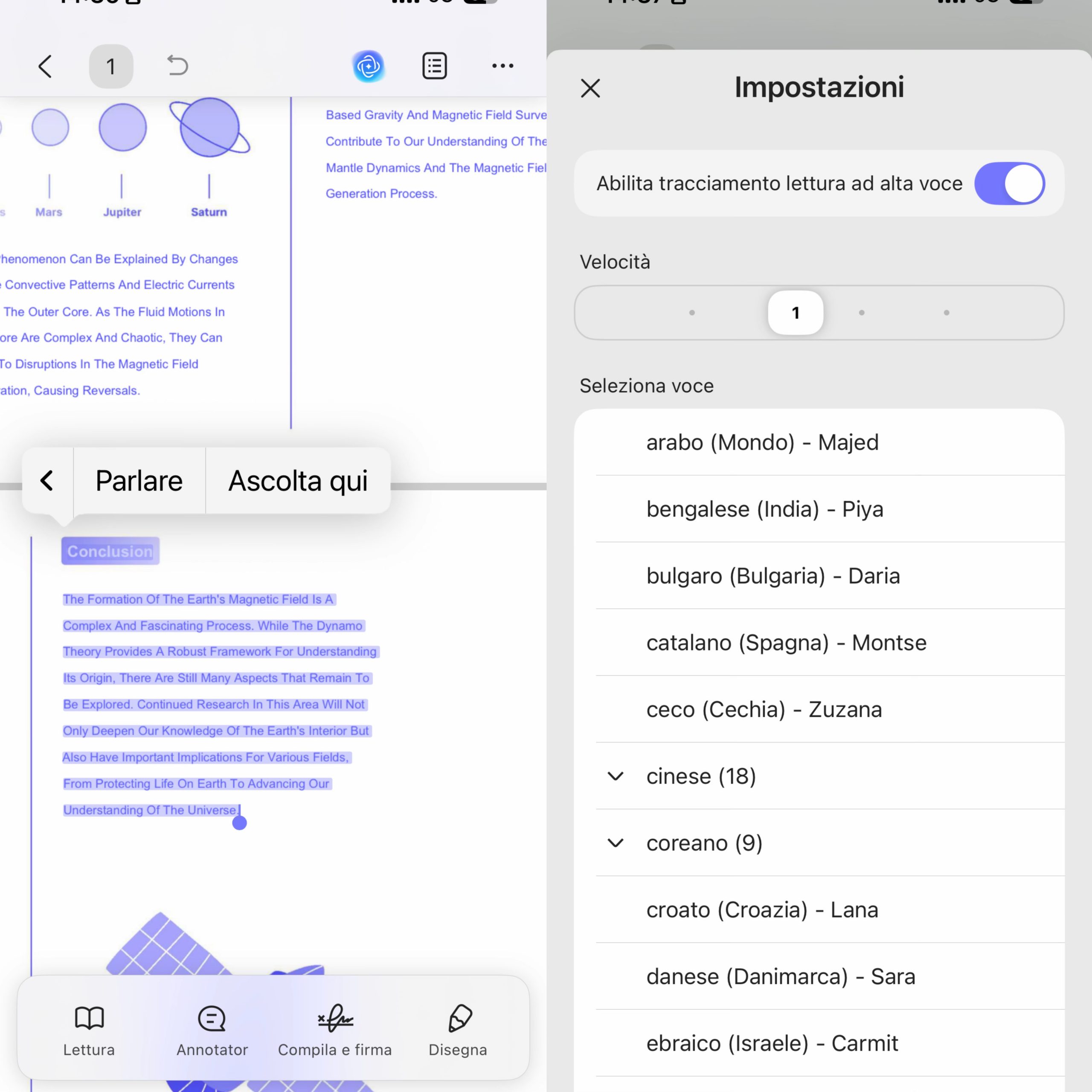 full text read aloud updf ios
