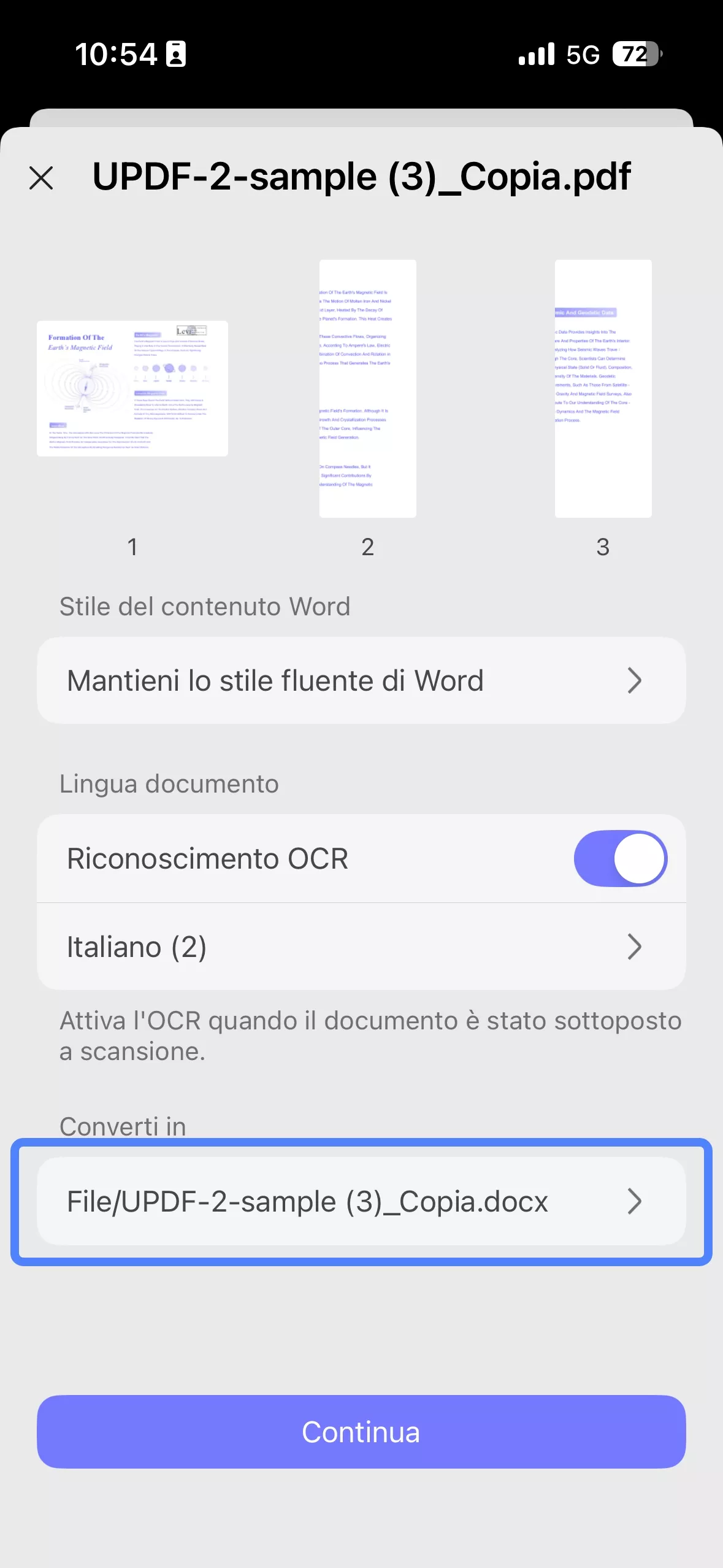 updf-word-convert-location